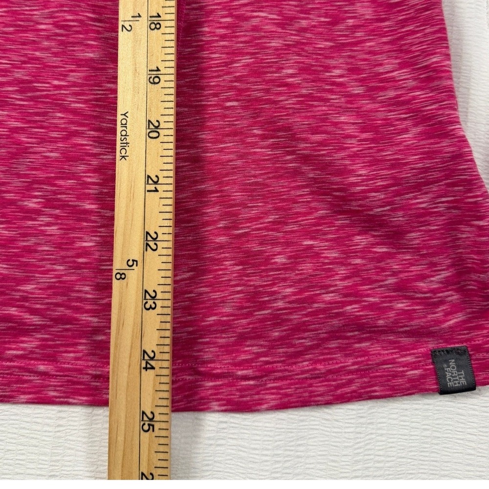 The North Face Pink Space Dye Strappy Back Active Tank Top Womens XL - Picture 3 of 6